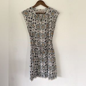 Ann Taylor Loft casual floral dress with pockets size M